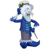 Snow Miser with Hat and Cane Christmas Inflatable
